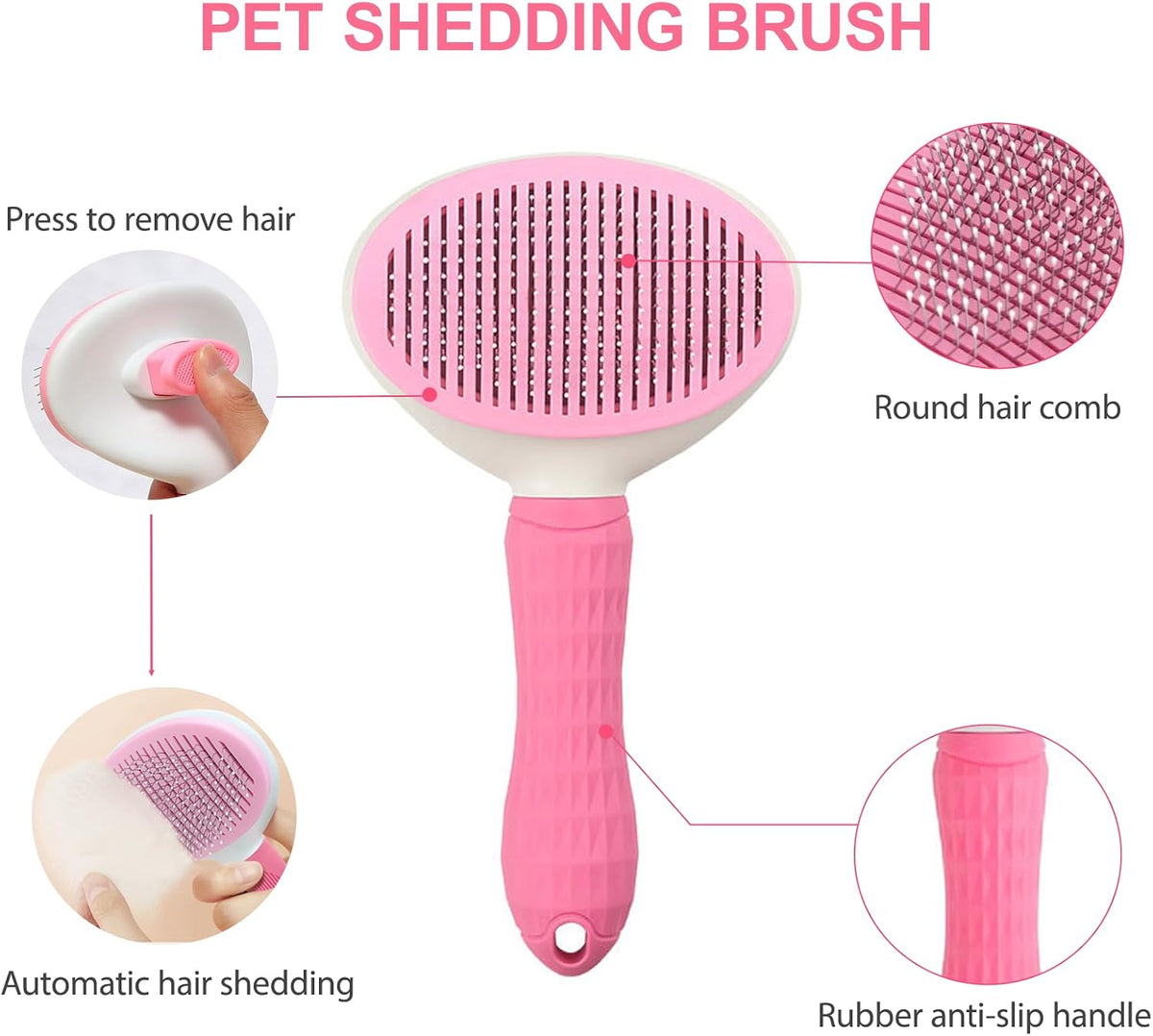 Dog Washing Kit - 6 Pieces, Pink image 2