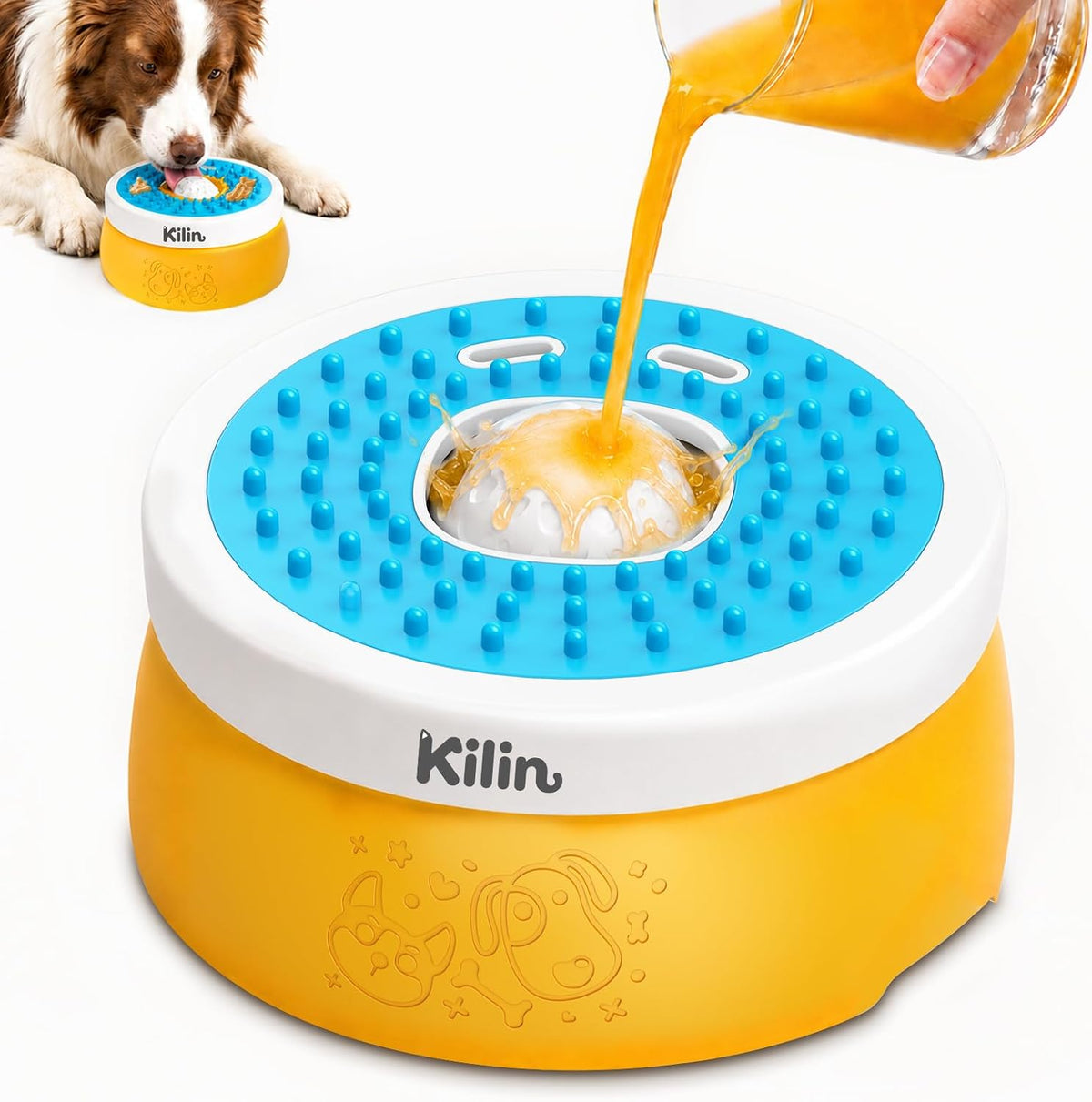 Slow Feeder Lick Bowl - 8 fl oz image 2