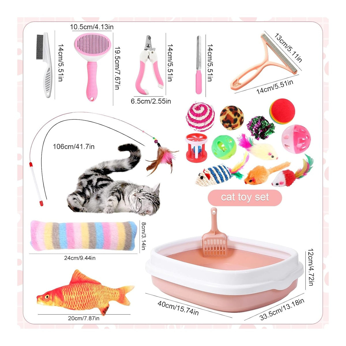 Kitten Starter Kit - 37 Pieces image 1