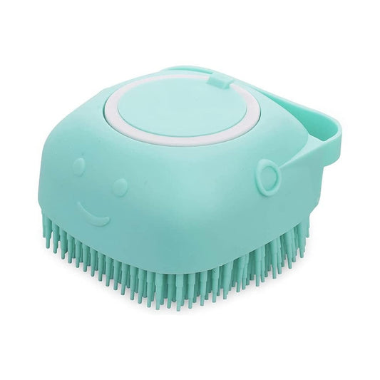 Pet Bath Massage Brush - Blue image 1